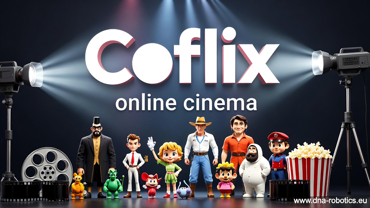 Interface moderne de streaming sur Coflix sur grand écran